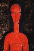 Amedeo Modigliani Red Bust oil painting reproduction